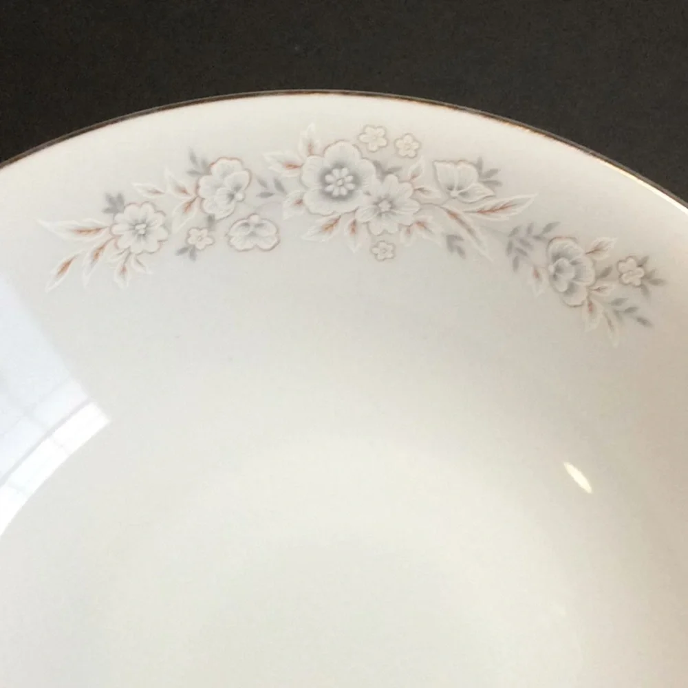 Winchester diamond china bowl flower pattern Japan